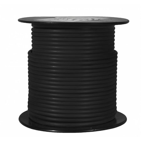 Wirthco Primary Wire, GPT, 14 AWG, Black, PVC Jacket W48-81074